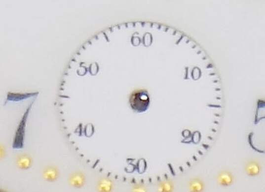 Vintage South Bend 17 Jewel Open Face Gold Filled Pocket Watch 79.9g image number 1