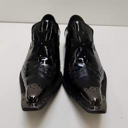 Antonio Zengara Casual Shoes Patent leather Black Size 10