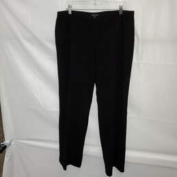 Eileen Fisher Black Stretch Pants Women's Size XL