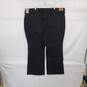 Madewell Black Cotton The Perfect Vintage Flare Jean WM Size 24 W NWT image number 2