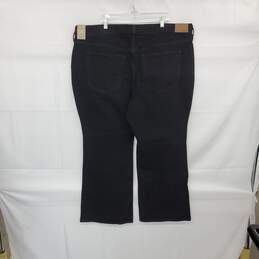 Madewell Black Cotton The Perfect Vintage Flare Jean WM Size 24 W NWT alternative image