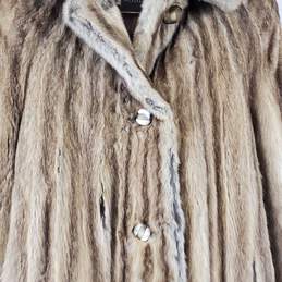 Sorbara Women's Animal Fur Coat SZ L/XL alternative image