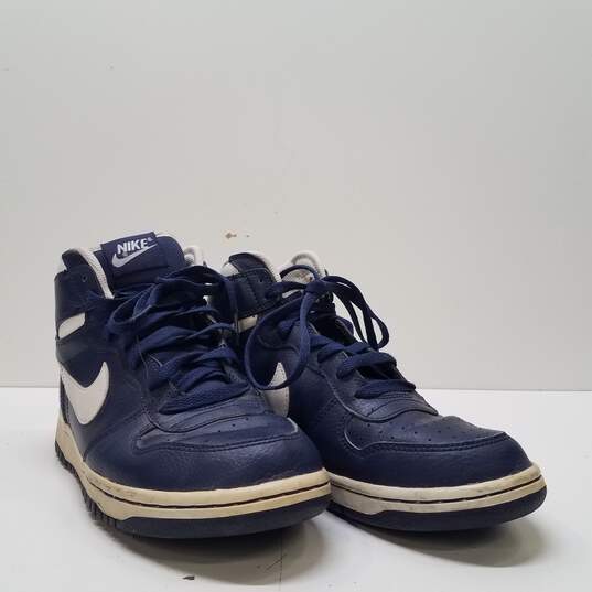 Nike Big Nike High Midnight Navy Athletic Shoes Men's Size 7 image number 3