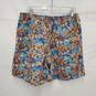 Patagonia's MN's Blue Floral Print Baggie Shorts Size XL image number 2