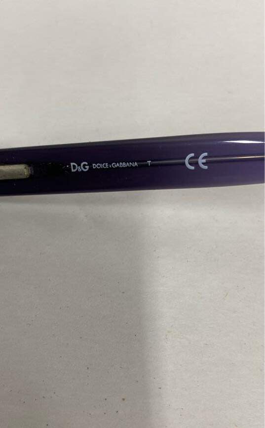 Dolce & Gabbana Purple Sunglasses - Size One Size image number 7