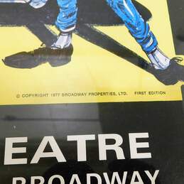 Vintage 1977 Original Grease Broadway Musical Show Poster Royal Theatre 22x14 alternative image