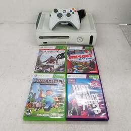 Xbox 360 Fat 20GB Console Bundle Controller & Games #8