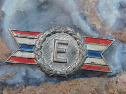 2 - VNTG 925 Enamel WWII Army Navy Award Pins alternative image