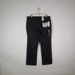 NWT Mens Cotton Stretch Slash Pockets Straight Leg Chino Pants Size 36X30 alternative image