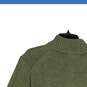 Polo Ralph Lauren Mens Green Ribbed 1/4 Zip Long Sleeve Pullover Sweater Sz XXL image number 4