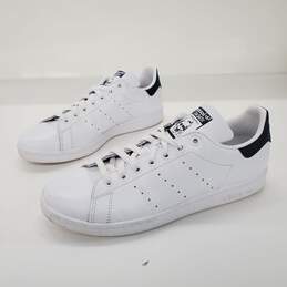 Adidas Women's Stan Smith White Navy (2020) Tennis Shoes Size 10
