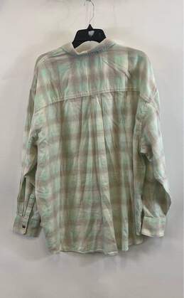 Levi's Green Plaid Button-Up Shirt - Size XXL alternative image