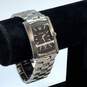 Designer Bulova C837288 Silver Rectangular Water Resist Analog Quartz Wristwatch image number 1