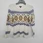 Multicolor Knitted Crew Neck Sweater image number 1