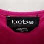 BeBe Magenta Knit Bodycon Sleeveless Dress WM Size M image number 3
