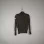 Mens Knitted Mock Neck Long Sleeve Pullover Sweater Size Medium image number 2