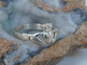 Romantic 925 Sterling Silver Claddagh Celtic Knot & Clover Shamrock Earrings & Rings 13.4g image number 5