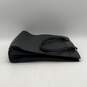 Kate Spade Womens Black Leather Double Strap Bottom Stud Zipper Tote Handbag image number 4
