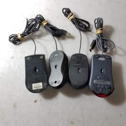 Lot of Four computer mice image number 3