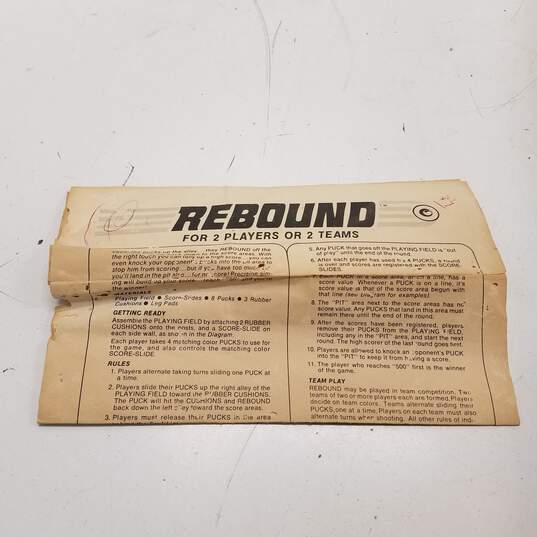 Rebound Tow-Cushion Rebound 1970's IDEAL  Action Game image number 4