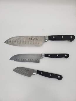 set of 3 knives (wolfgane puck ) used alternative image