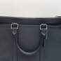 Coach Metropolitan Leather Structured Briefcase Navy image number 8