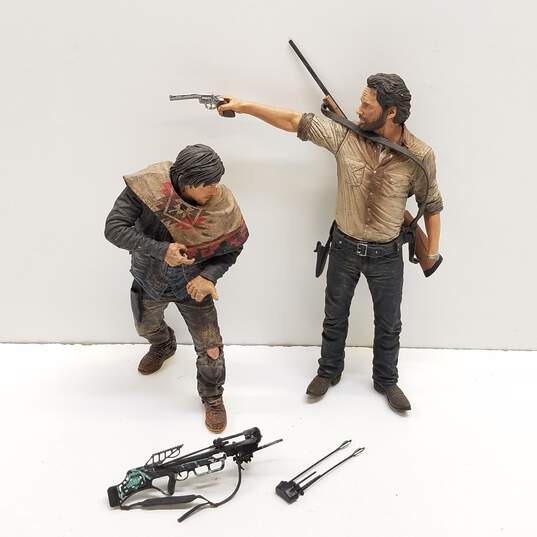 McFarlane Toys The Walking Dead 10 inch Daryl & Rick Figures image number 1