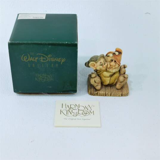 The Walt Disney Gallery Harmony Kingdom: Doc and Dopey- Limited Edition 3000 image number 1