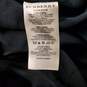 Burberry London Black Wool Trench Coat Men's Size 58 - AUTHENTICATED image number 5