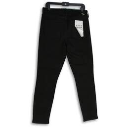 NWT Daze Womens Black Denim Dark Wash 5-Pocket Design Skinny Jeans Size 31 alternative image