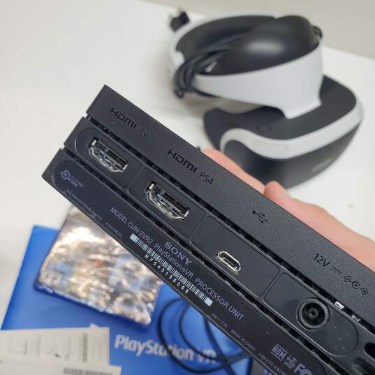 Sony PS4 VR CUH-ZVR2 - Processor & Headset Only + Demo Game (Untested) image number 4