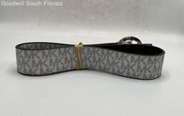 Michael Kors Womens Silver And Black Color Belt Size S With Tag alternative image