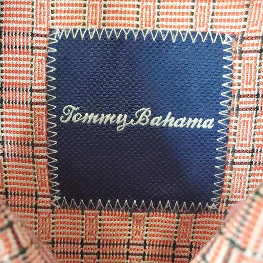 Tommy Bahama Men Multicolor Silk Button Up Shirt Sz L image number 2