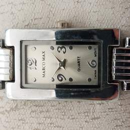 Marco & Max Silver Tone 28mm Quartz Watch NOT RUNNING