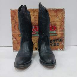 Laredo Black Western Boots Men's Size 7.5D