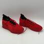Puma Mens Red Black Round Toe Low Top Lace Up Sneaker Shoes Size 11 image number 3