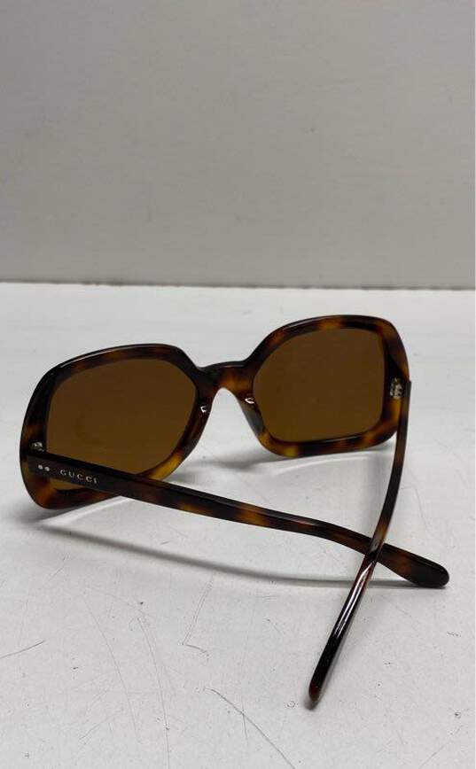 Gucci GG0625S 002 Prescription Sunglasses Havana Brown One Size image number 4
