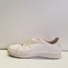 Lacoste Men's Carnaby Pro BL White Leather Tonal Trainers Sz. 9 alternative image