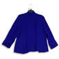 Womens Blue Long Sleeve Open Front Cardigan Sweater Size 2 image number 2
