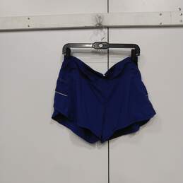 Athleta Blue Activewear Shorts Women's Size M alternative image