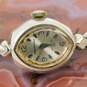 Vintage 14K White Gold Case Waltham 17 Jewel Swiss Mechanical Watch 13.4g image number 1