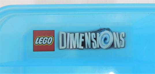 2 Lego® Dimensions Gaming Capsule 4080 - Blue Storage Case Container Organizers image number 3