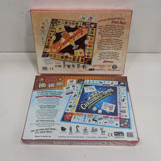 Bundle of 5 Opoly Board Games Sealed In Original Packaging image number 5