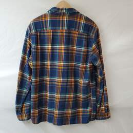 Patagonia Plaid Coton Button Up Flannel Shirt Size Medium alternative image