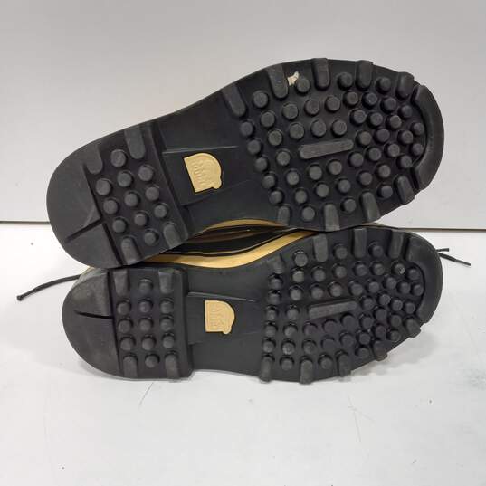 Sorel Men's Black/Brown Caribou Waterproof Boots Size 9 image number 5
