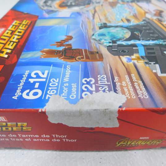 LEGO Marvel Super Heroes Factory Sealed 76102 Thor's Weapon Quest image number 6