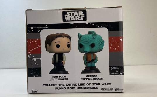 Funko Pop Home Salt & Pepper Shakers Star Wars Han Solo & Greedo Set image number 3