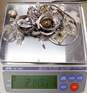 925 Silver SCRAP Jewelry & Stones 214.9g image number 3