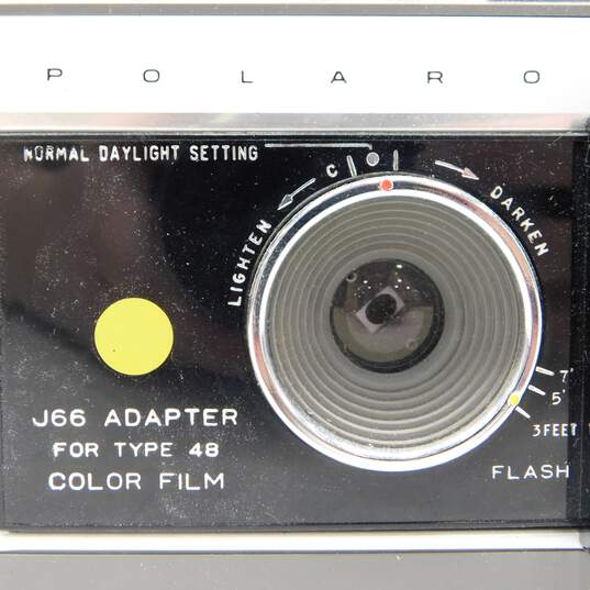 Vintage Polaroid J66 Land Camera w/ Flash & Case image number 14
