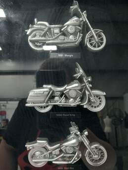 Framed Harley-Davidson Motorcycles of the 90s alternative image